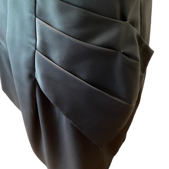 Max And Cleo Strapless Cocktail Dress Chromium Gray‎ Evening Strapless Dress 14 - Picture 6 of 13